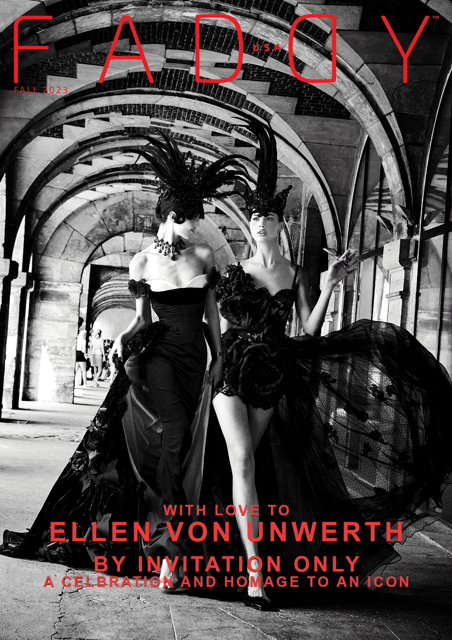 FALL 2023 "BY INVITATION ONLY" AN HOMAGE TO ELLEN VON UNWERTH