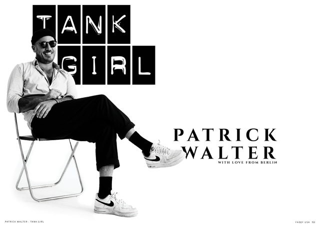 PATRICK WALTER Tank Girl FALL 2023 "BY INVITATION ONLY" AN HOMAGE TO ELLEN VON UNWERTH