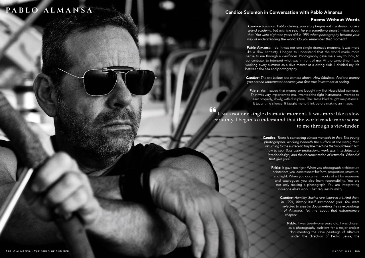 FADDY USSA SUMMER 2026: Pablo Almansa FADDY USSA SUMMER 2026: Pablo Almansa